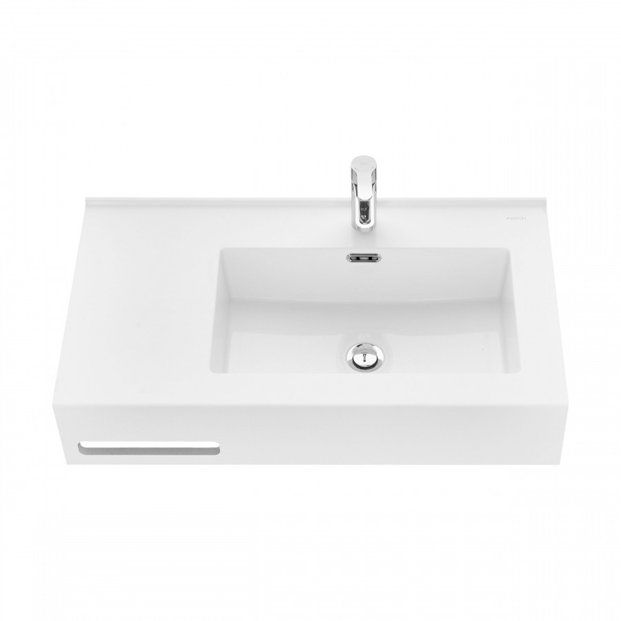 Раковина КВАДРО Про 80, правая