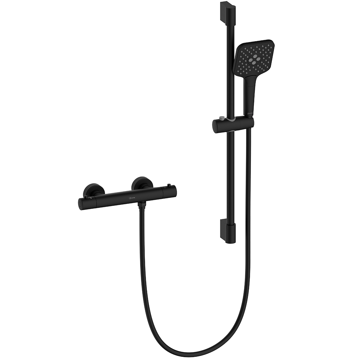 Смеситель Valday LMF-8144B-BL для душа, термостатический