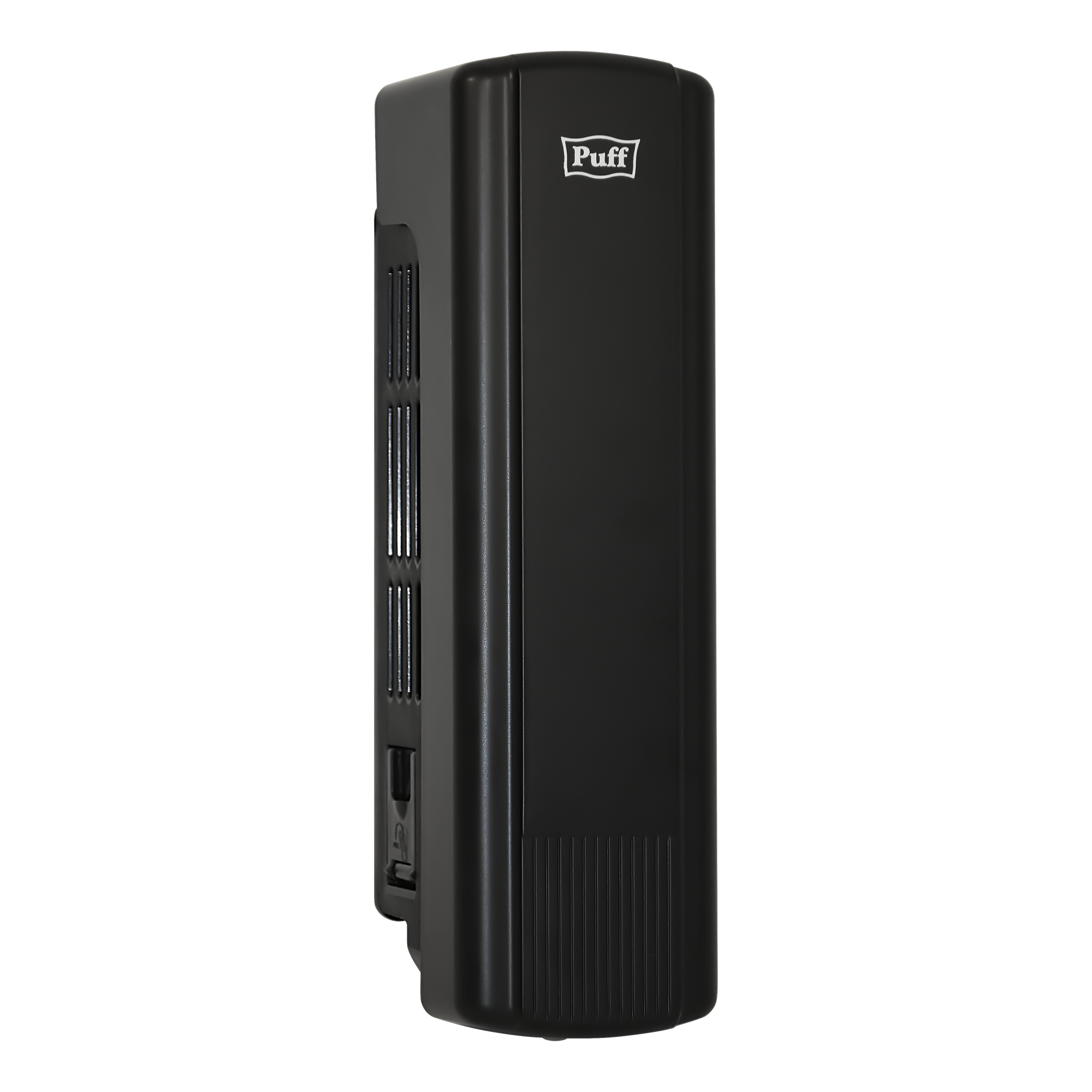 Дозатор для мыла Puff-8110Bl, 350 мл, черный,  ABS-пластик