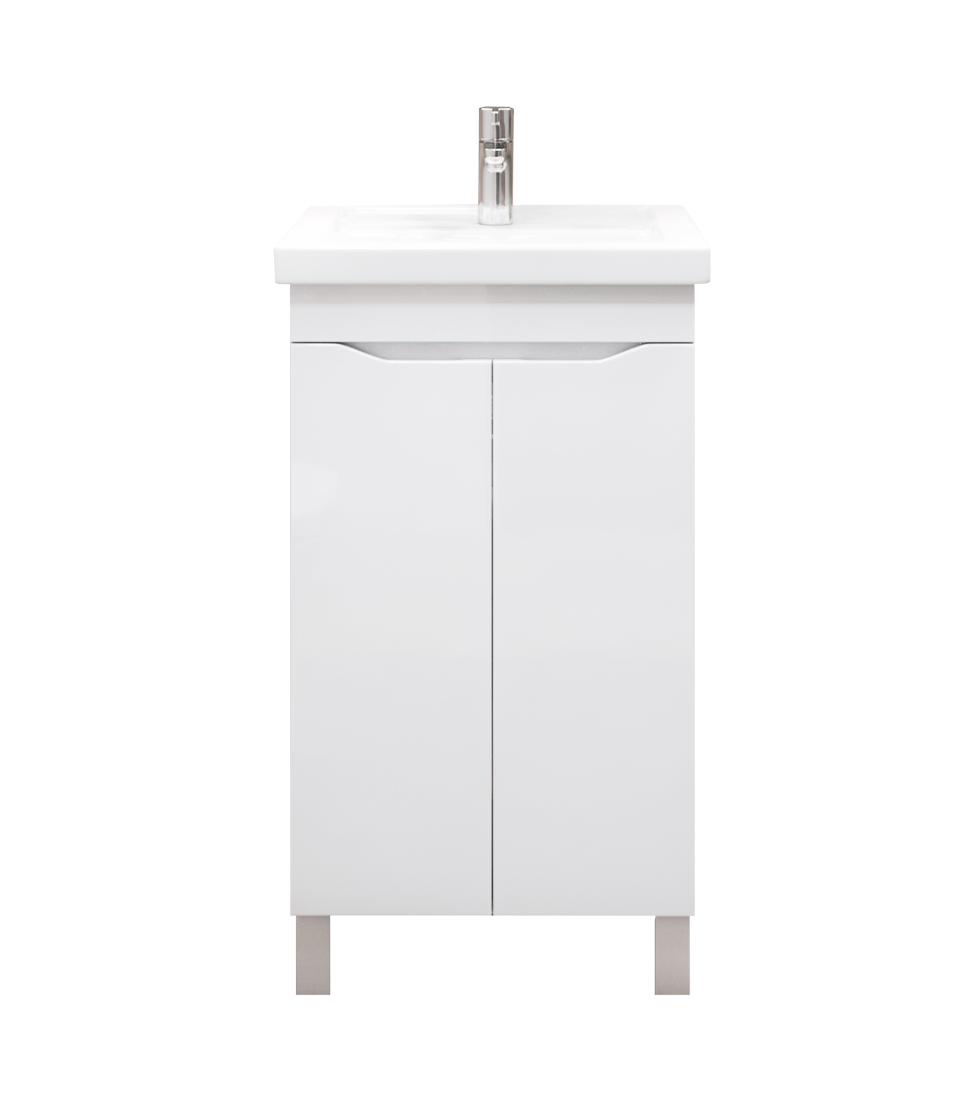 Тумба под раковину VIGO Grani 50 напольная белый (tn.GRI.FOS.50.2D)