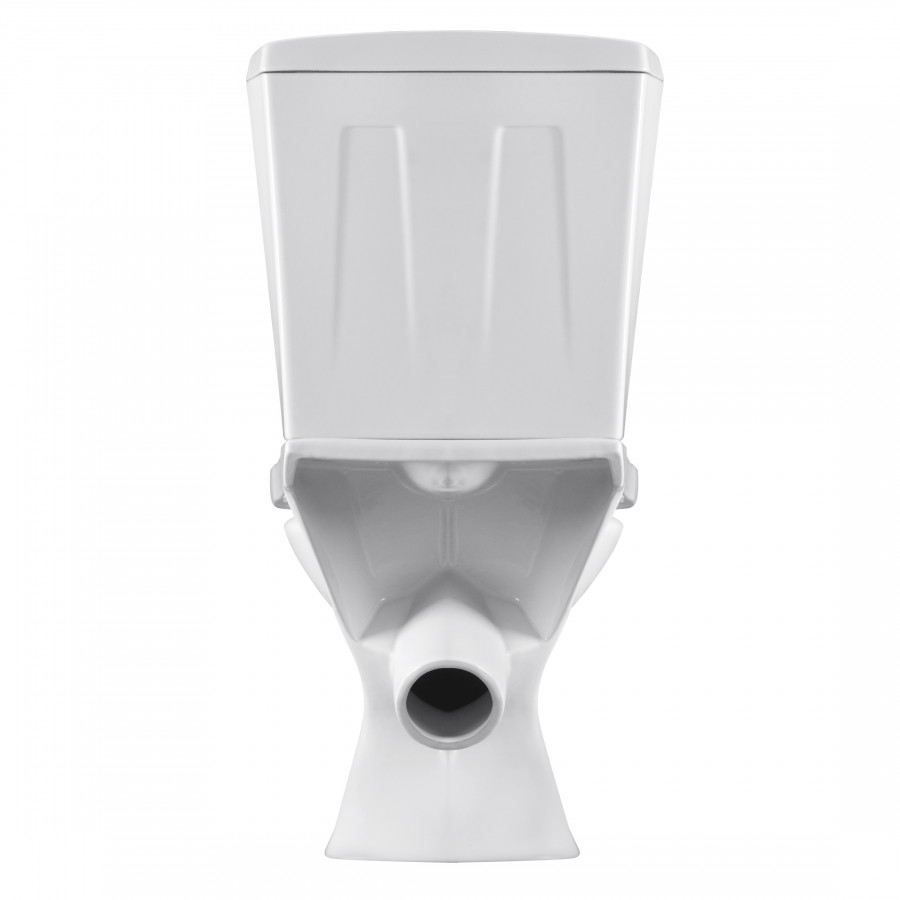 Унитаз-компакт "Ультра" косой выпуск, с кнопочной арматурой и сиденьем  SANTERI