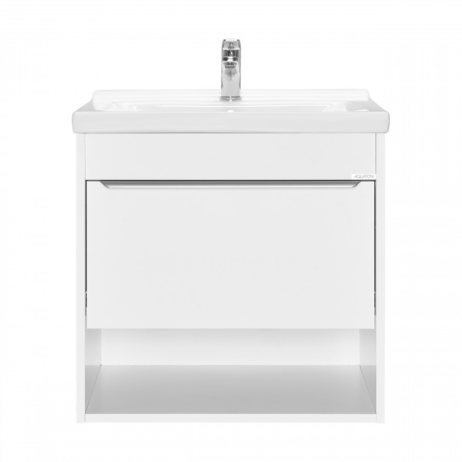 Тумба-умывальник ХОУП 60, 1 ящ., подвесная, белый матовый (под раковину МИРАНДА 60)