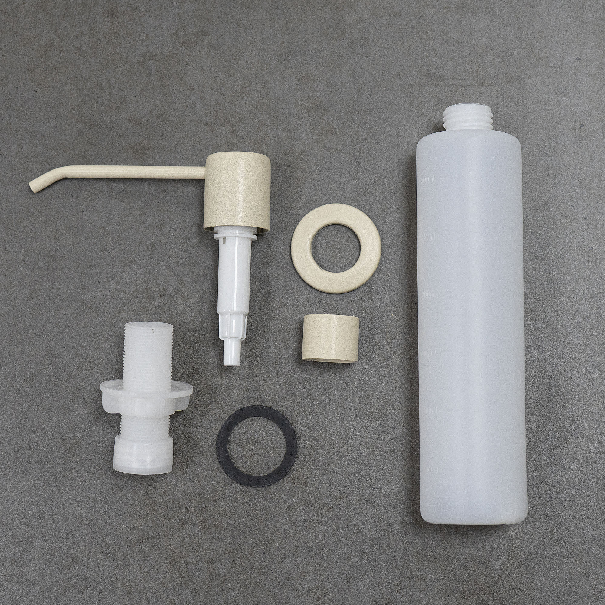 Expert Дозатор для мойки в цвет мойки и смесителя, шампань, LM, LM8201PSH