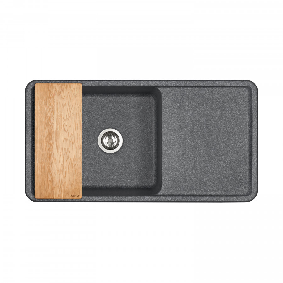 Мойка для кухни  Беллис 97 970x510x250 мм, прямоуг., графит