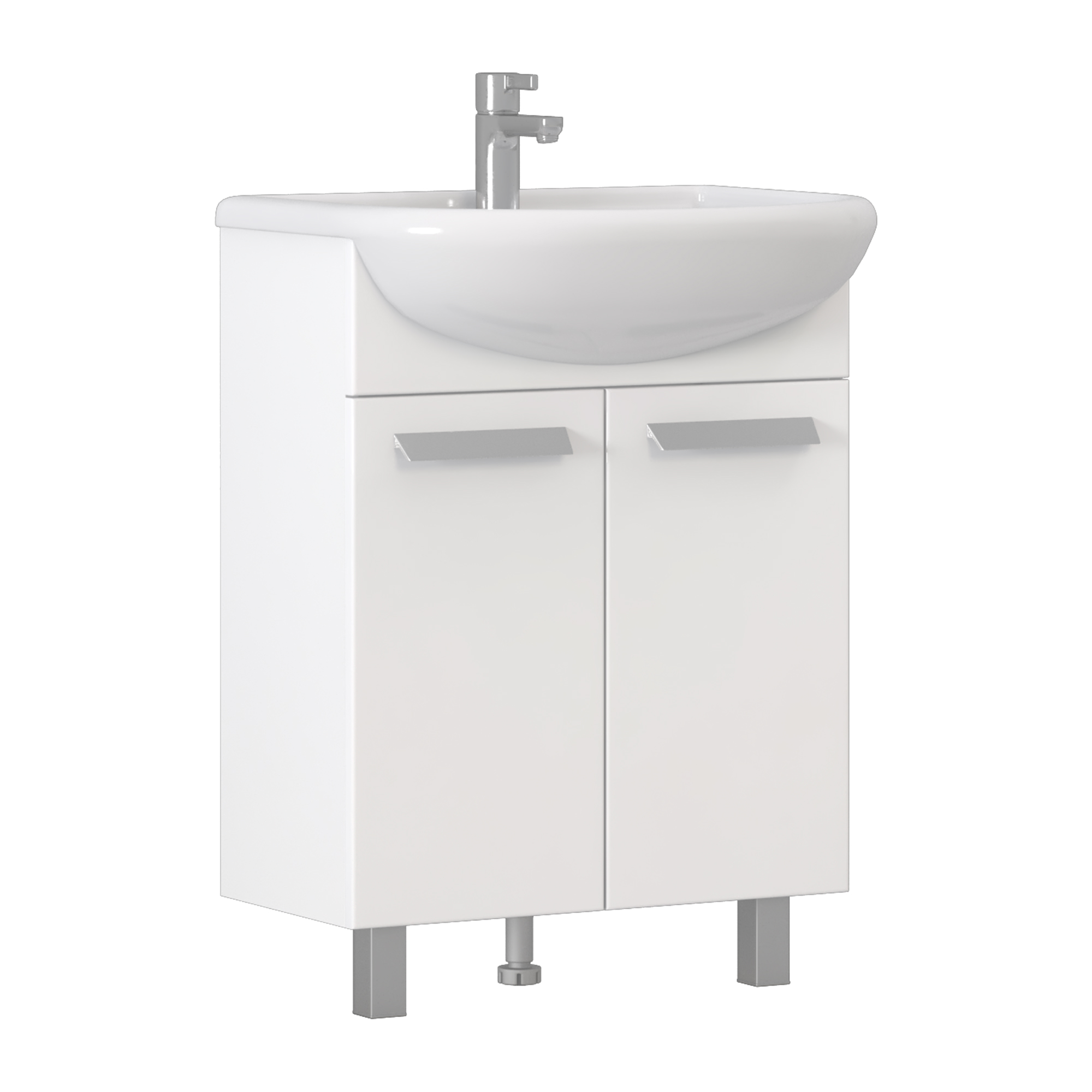 Тумба под раковину VIGO Hoska 60 напольная белый (230)