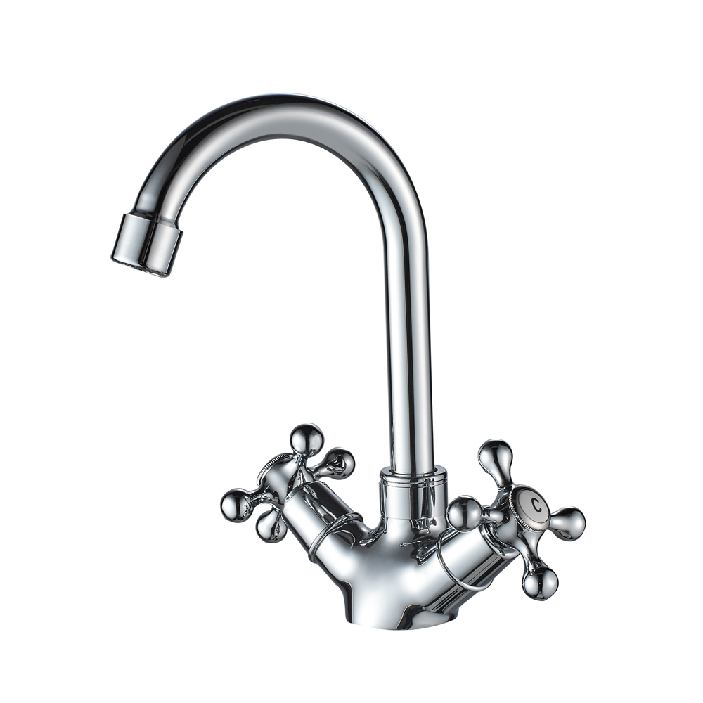 Смеситель для раковины с поворотным изливом RASSVET, RAS02-230