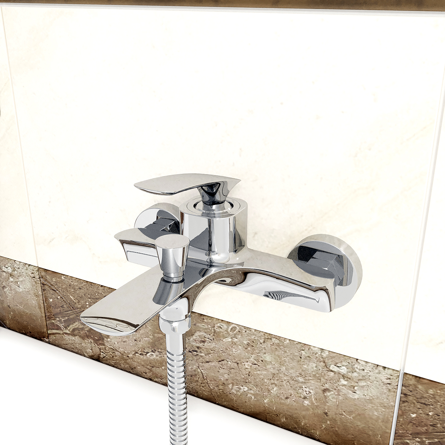 Смеситель для ванны TOKITO FUJI хром (TOK-FUJ-1014)