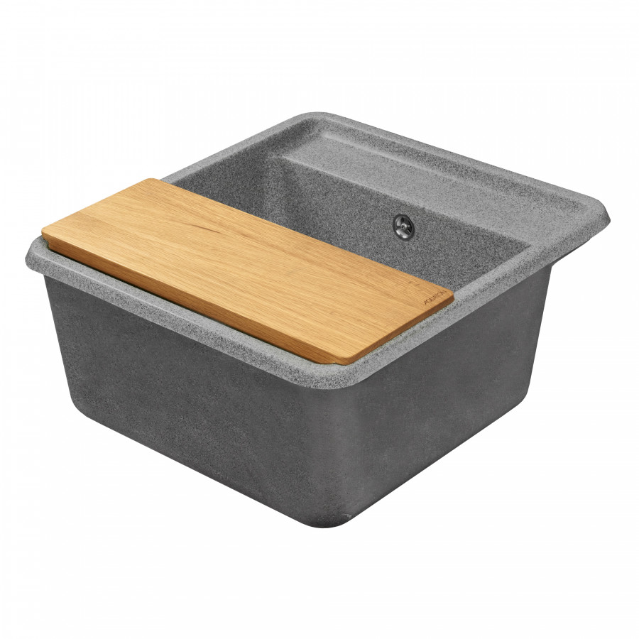 Мойка для кухни  Беллис 57 570x510x250 мм, прямоуг., серый