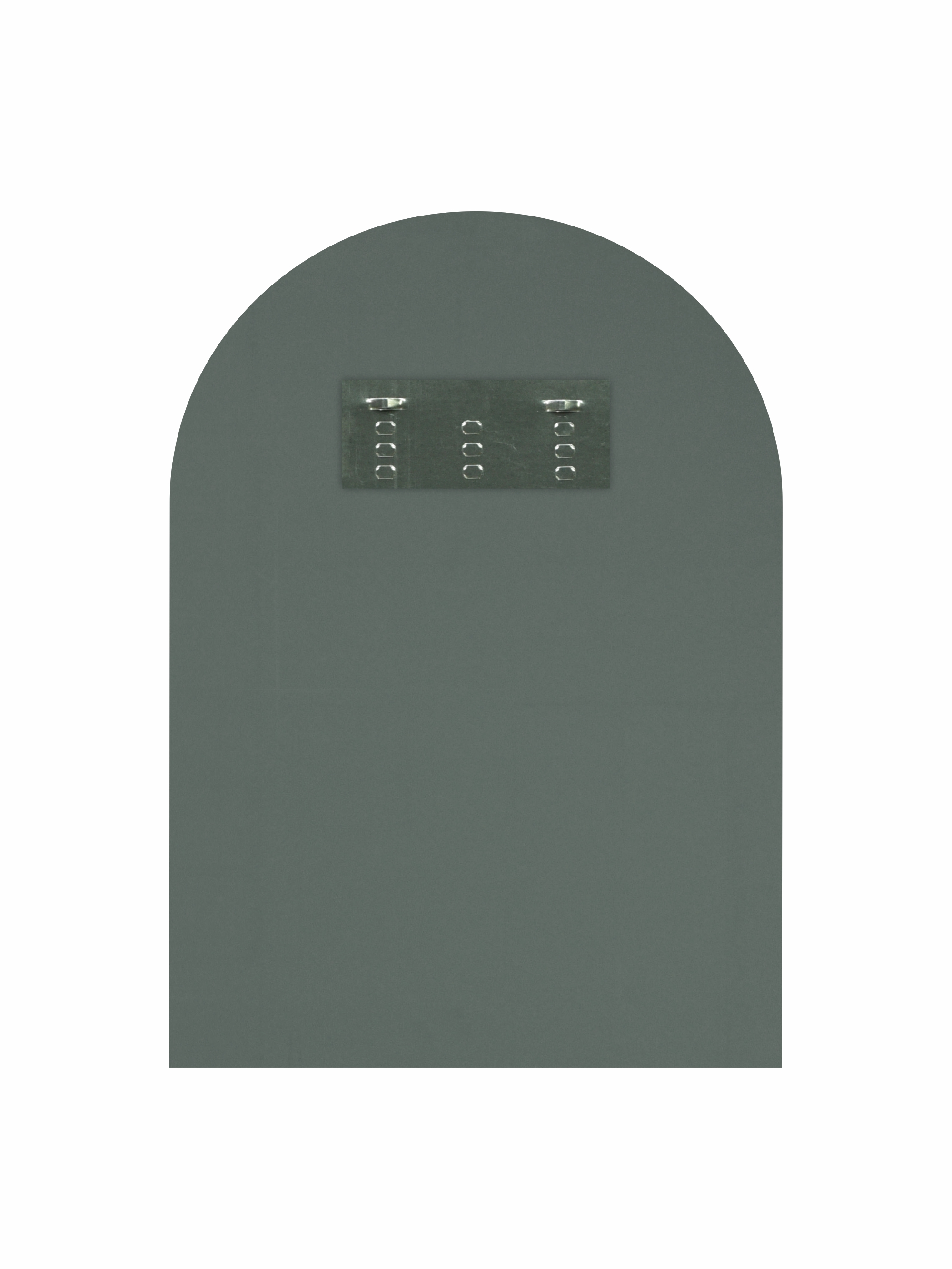 Зеркало Арка 390х590 с полкой