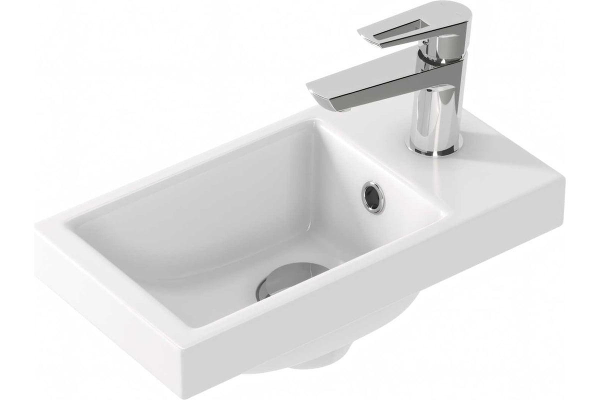 Раковина COMO 40 (Cersanit), белая, VIANT