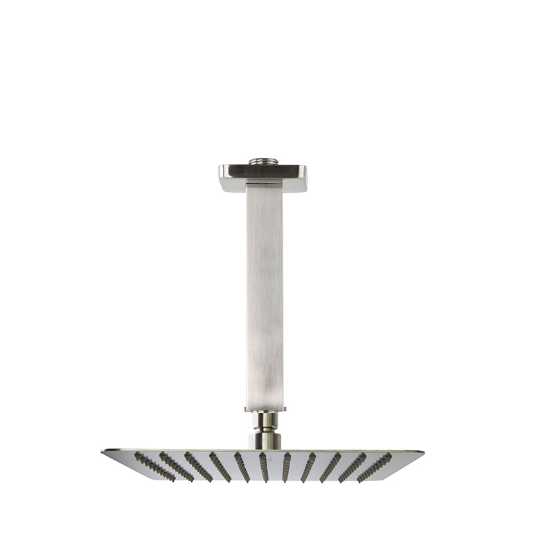 Тропический душ потолочный квадратный нерж.сталь BVKRK300NC никель 