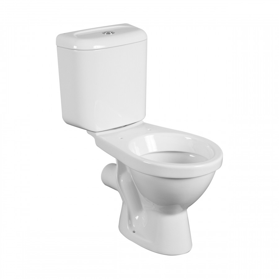 LYRA Унитаз-компакт горизонт. вып. нижн./подв. арм. "Roca" 3/6л  JIKA