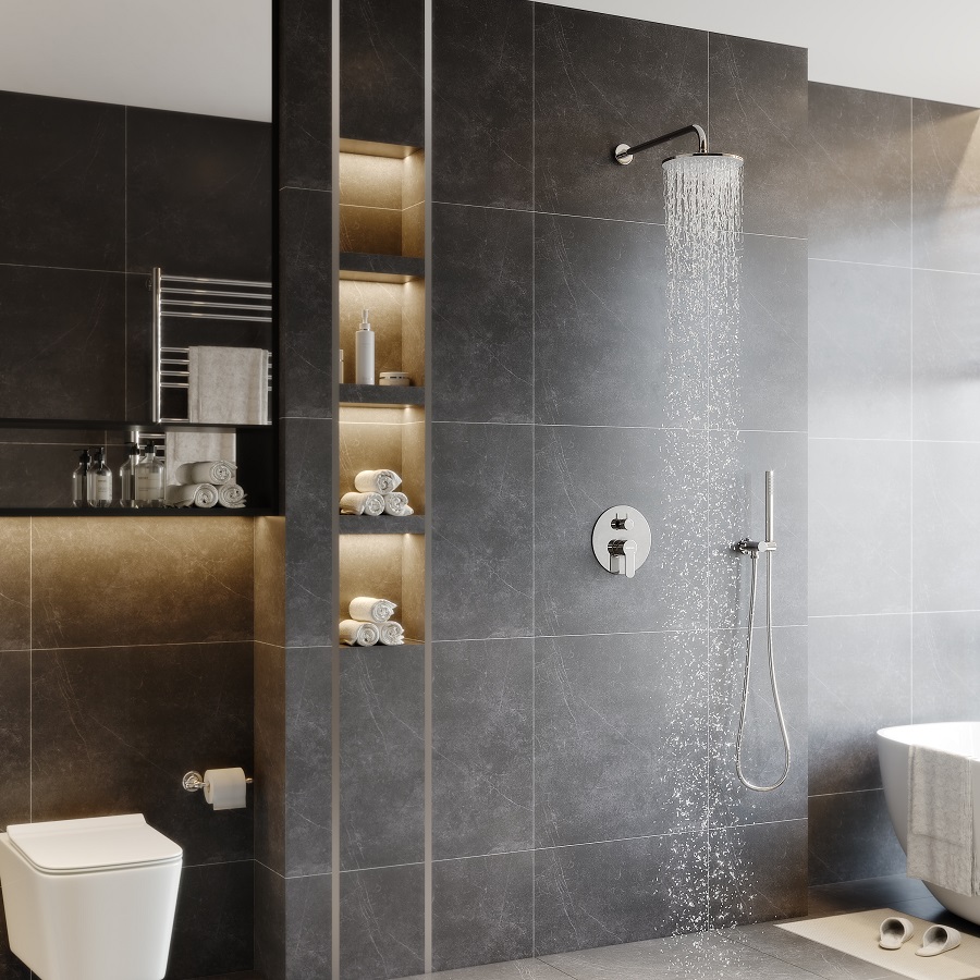 Душевой комплект NARDIS 2R, хром, BERGES