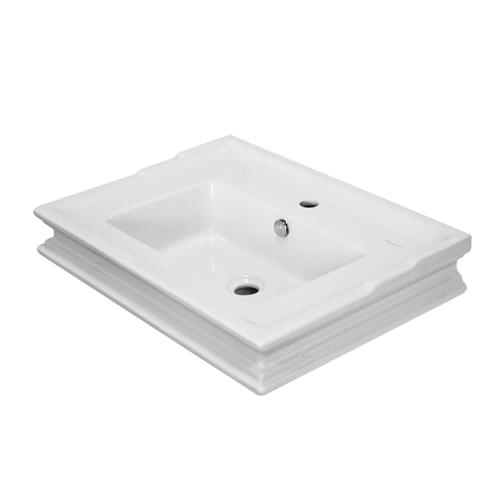 AMPIR Умывальник мебельный 65, белый, SANITA LUXE