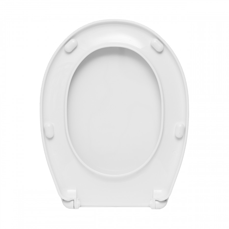 БРИЗ Сиденье для унитаза СУ 64.07.80 (полипропилен) с пласт. крепл. САНТЕК 