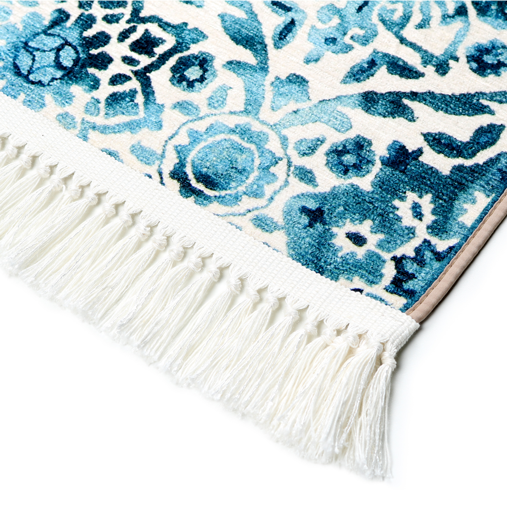 Коврик для ванной 1-ый Fixsen VINTAGE, FX-7000T, бирюзовый, 70х80 см