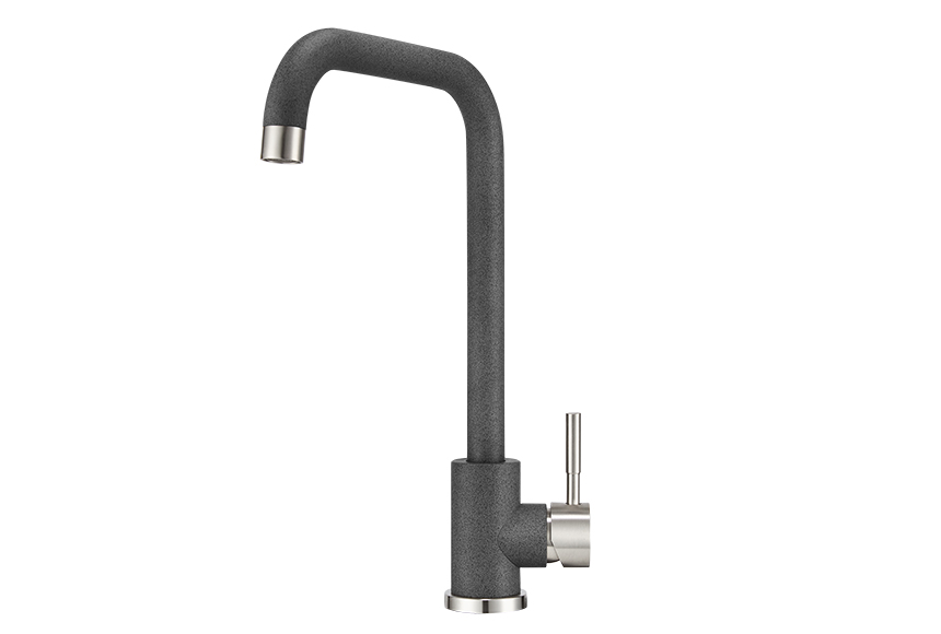 ST-4033, ГРАФИТ Смеситель для кухни, GRANULA STANDART