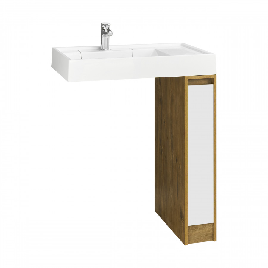 Фасад для тумбы ЛОНДРИ 20, 1шт., белый