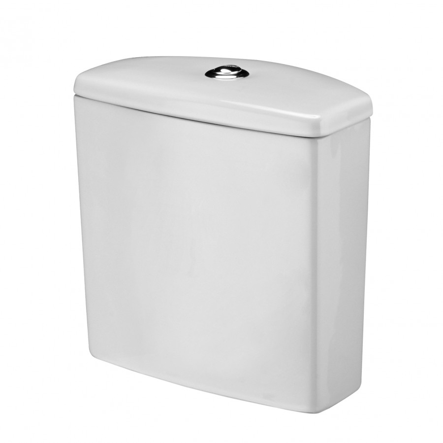 АЛЬКОР Бачок для унитаза без арматуры с крышкой, нижн. подвод. САНТЕК