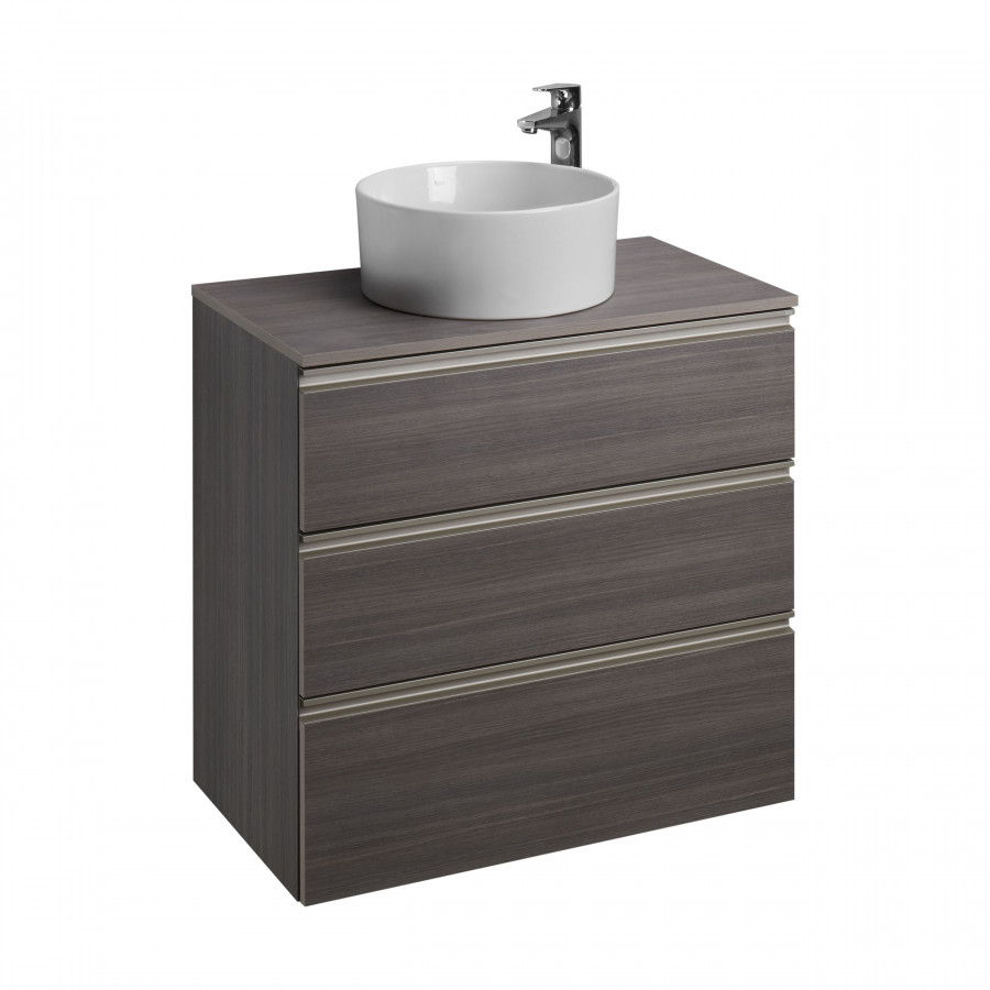 THE GAP модуль для раковины 800 мм, 785x453x741 мм, с 3 ящиками, набор ножек 7.8168.2.733.9 приобрет