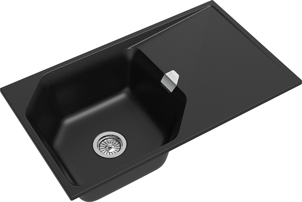 RIVELATO Мойка LOCUS 85  1-чаш 850*500 nero арт.