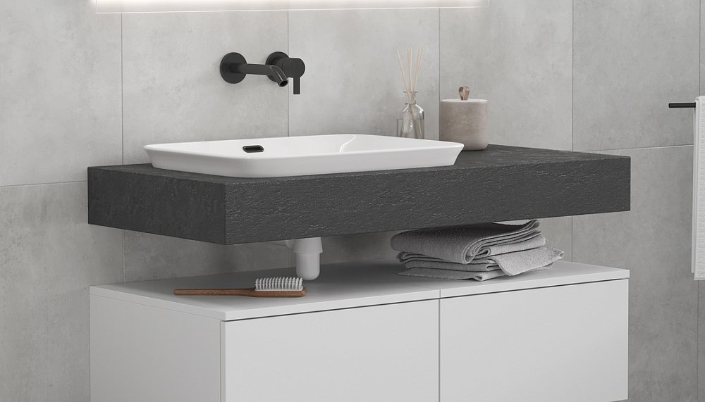 Столешница VELVEX Unit 120, графит