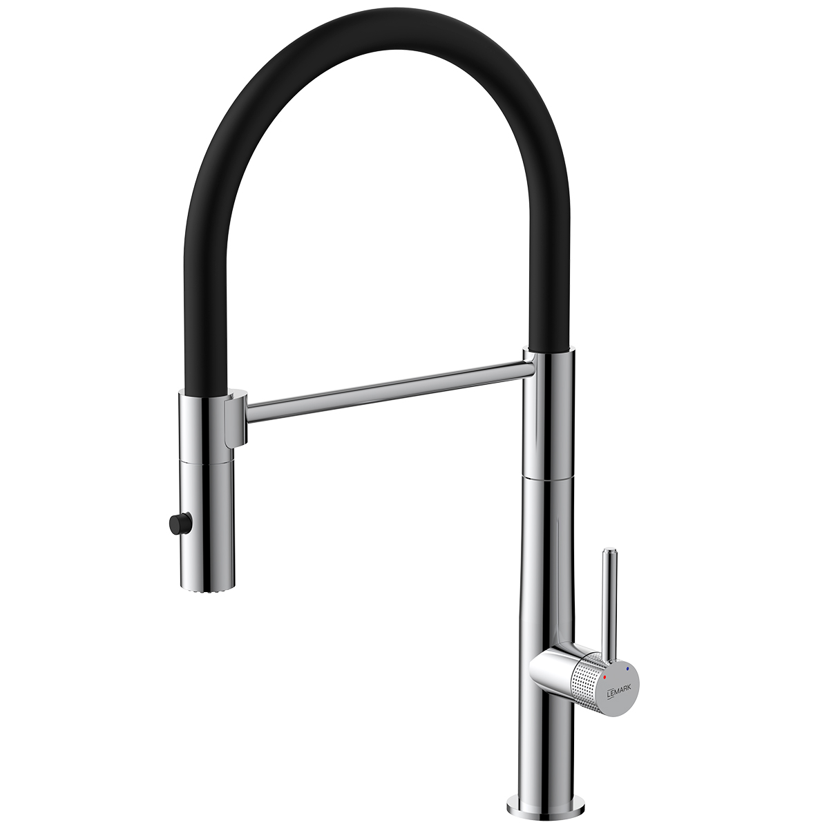 Смеситель Beluga LMF-8074B-C для кухни с гибким изливом