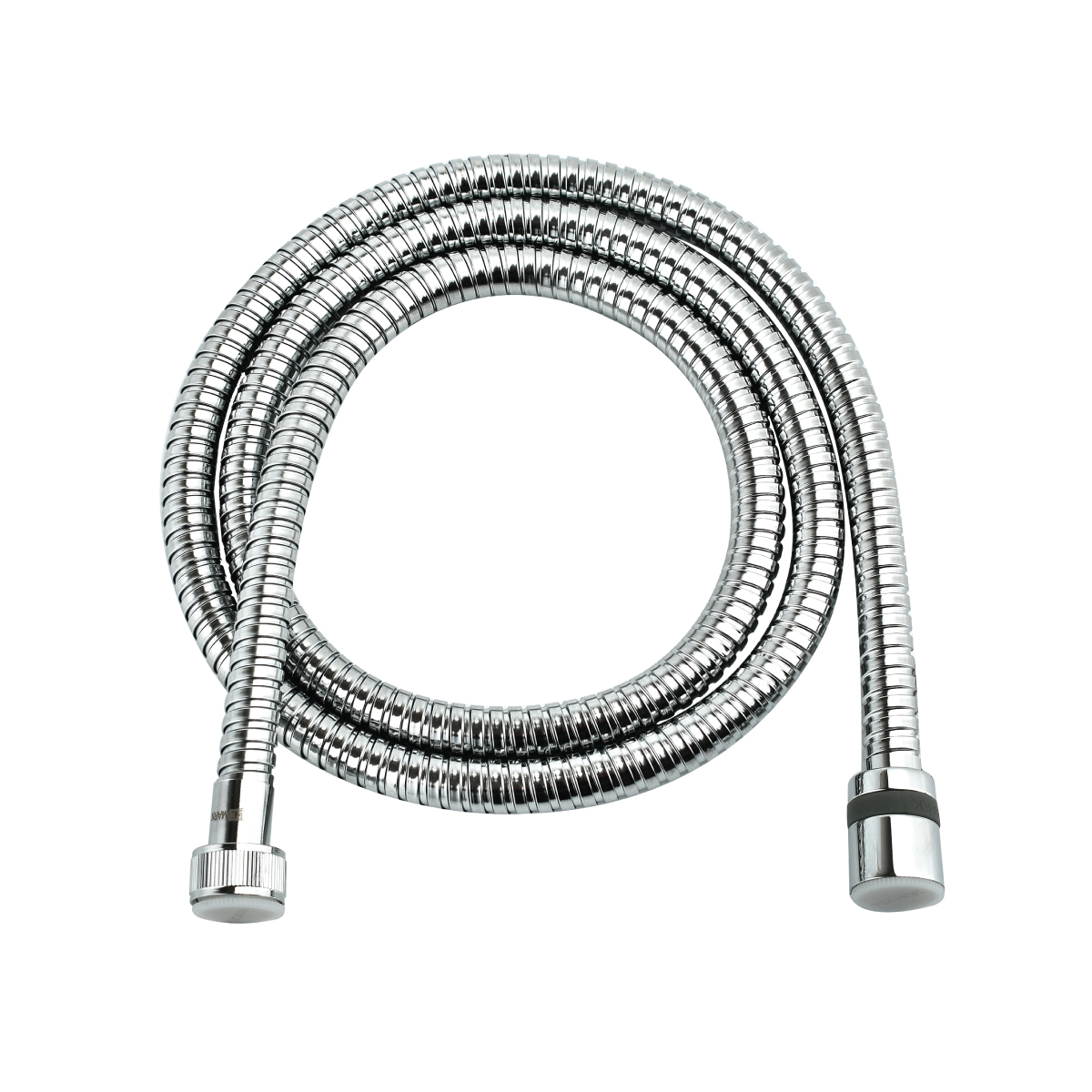 Шланг душевой двухзагибный 2 м, стальной, хром. LEMARK
