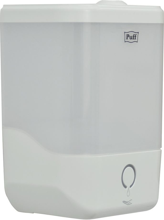 Автоматический дозатор для жидкого мыла Puff - 8190, 1000мл, белый