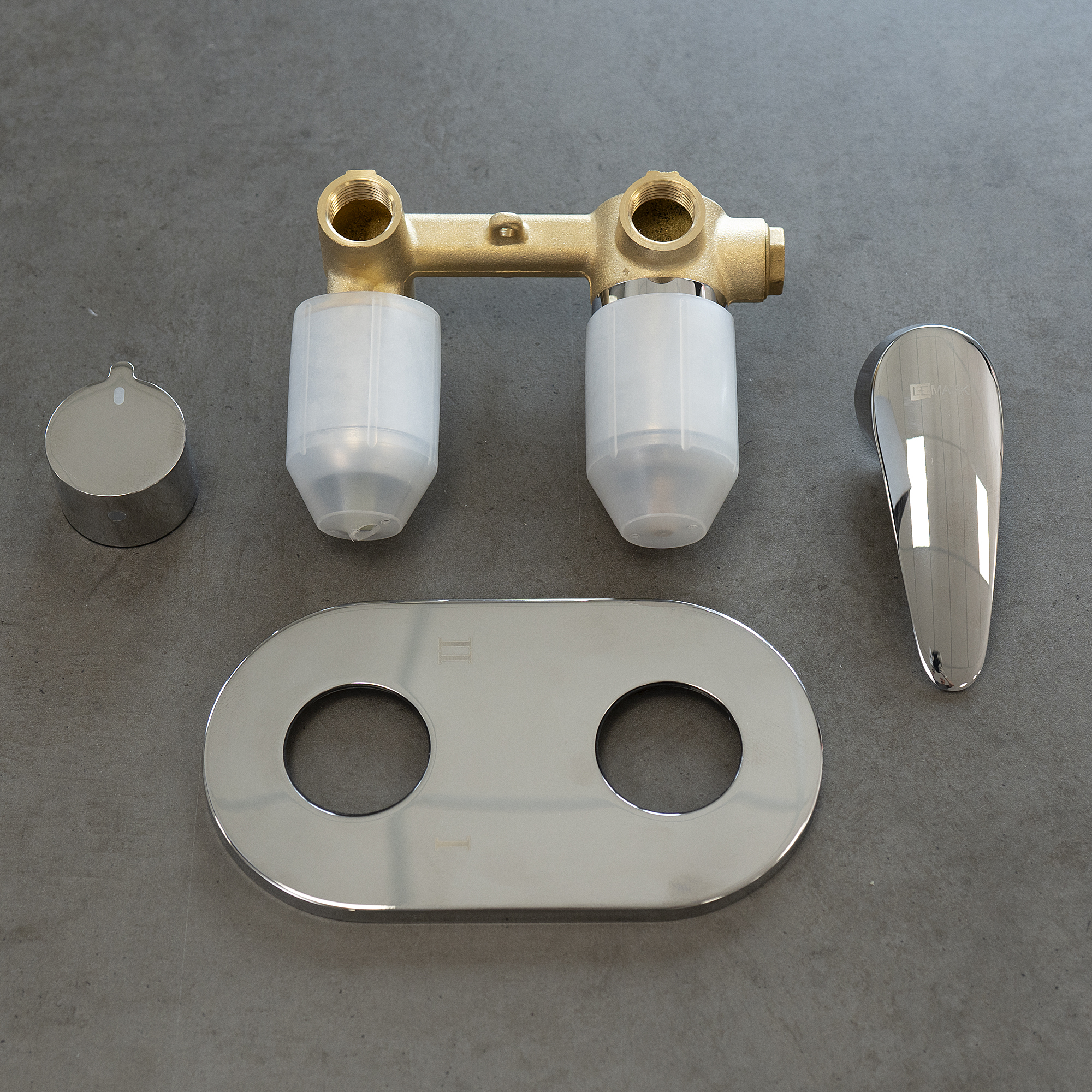 Смеситель Lemark Linara LM0427C для ванны и душа, встраиваемый