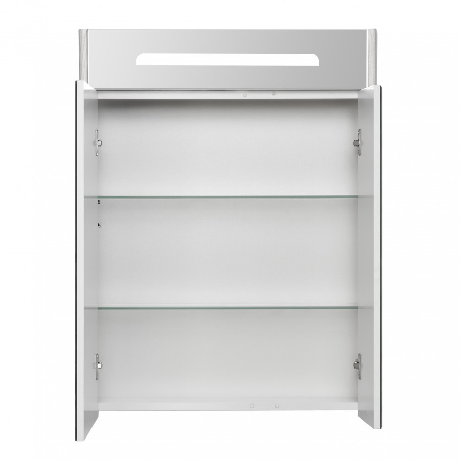 Зеркальный шкаф СИЛЬВА 60, дуб фьорд