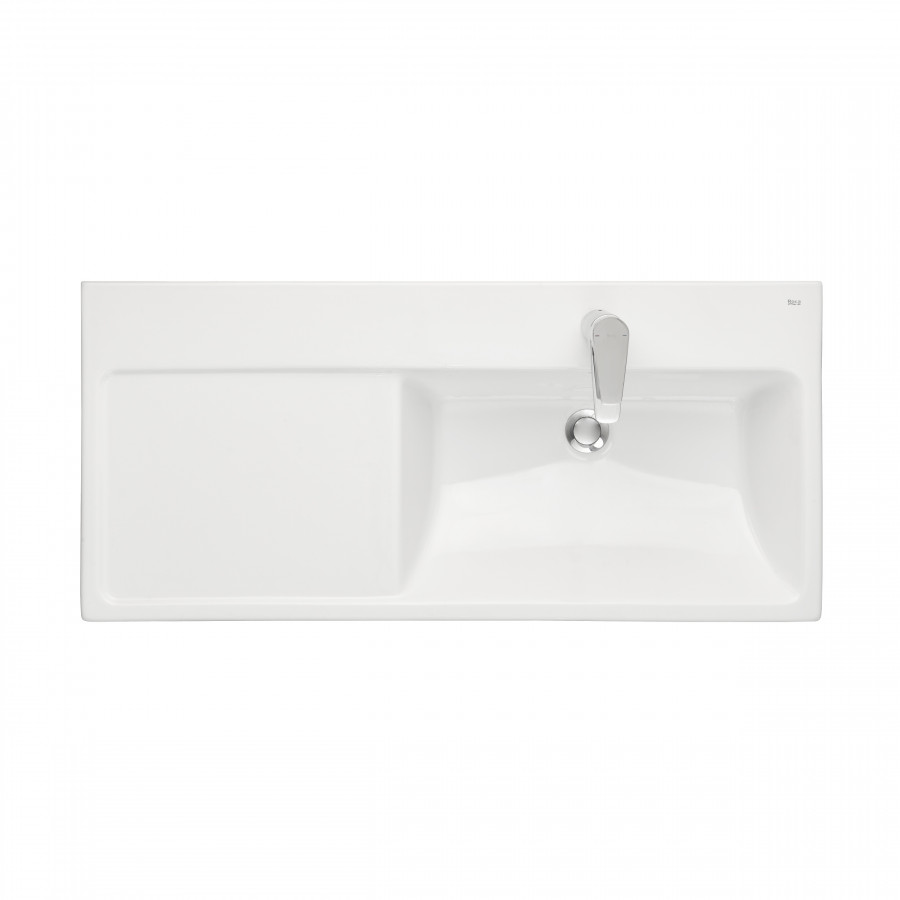 GAP PLUS Мебельная раковина 100, с увеличенной высотой бортика, правая