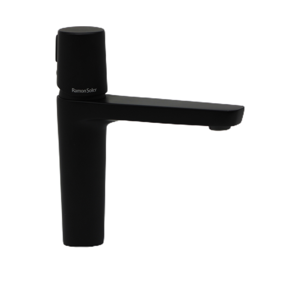 Смеситель для раковины однорычажный TZAR 340401 матовый черный (M) 