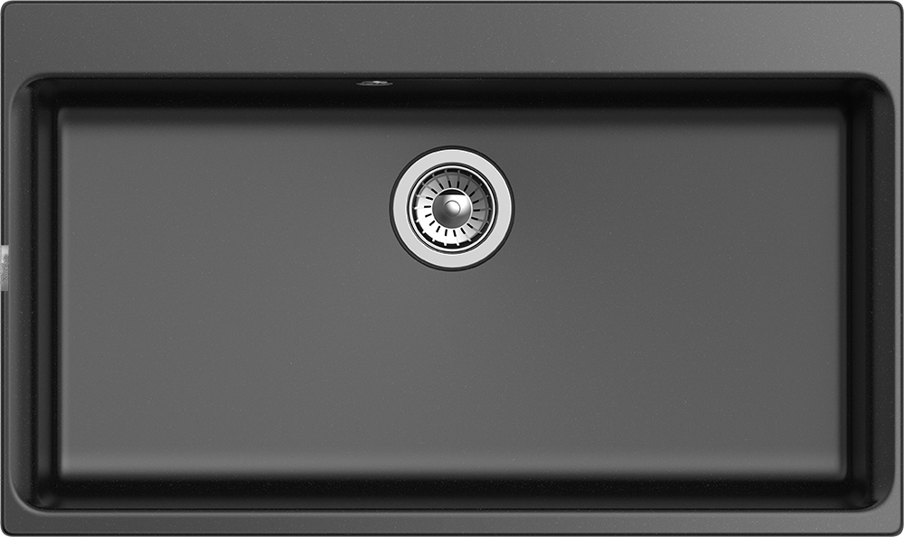 RIVELATO Мойка AXEL 90  1-чаша 870*520мм nero арт.