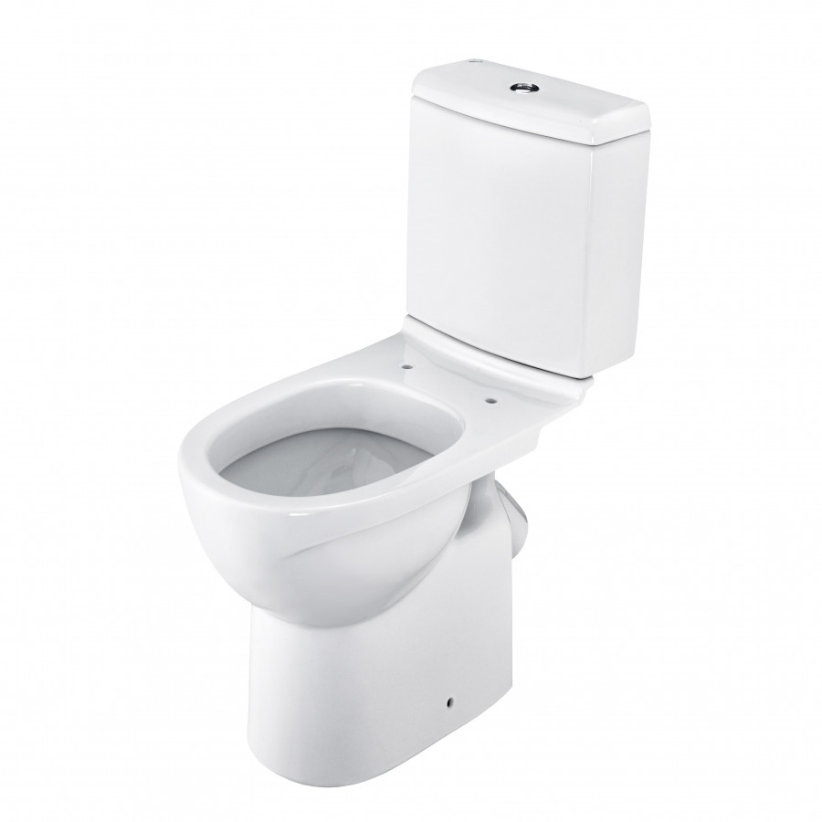 ЮНИОН Унитаз-компакт, косой вып, 2-х р. арм. Oli, сид. дюр. Soft-close, Clip up (тонкое), САНТЕК