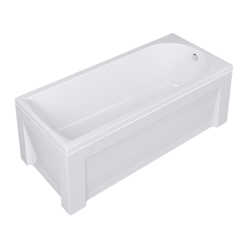 Экран для ванны фронтальный ALEX BAITLER PF1858H 1800х530 мм белый