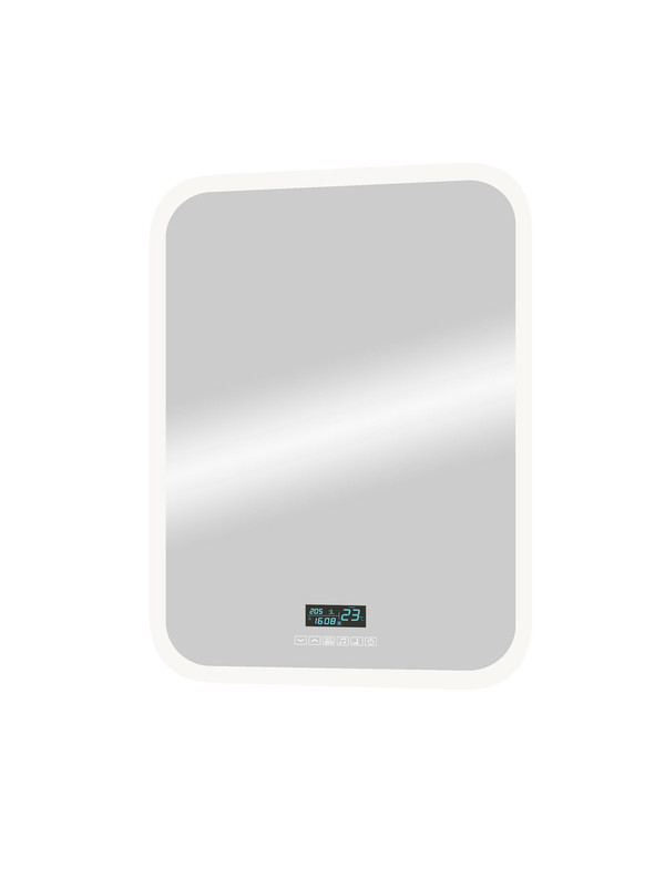 Зеркало Glamour LED с многофункциональной панелью 700х900