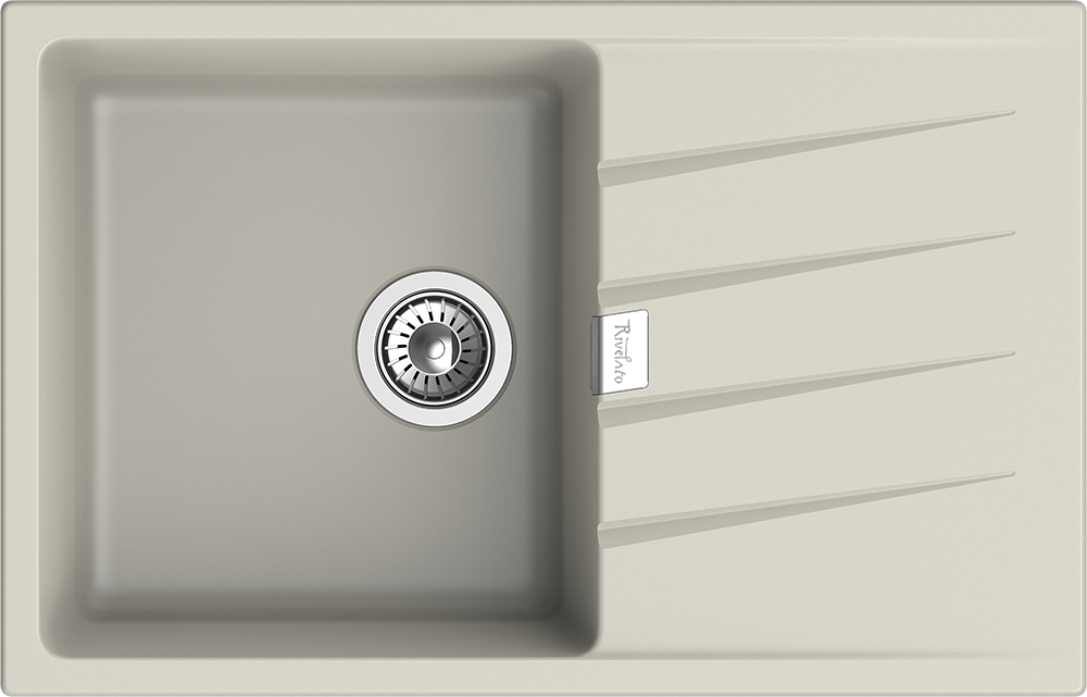 RIVELATO Мойка RAUM 78  1-чаша 780*500мм topazio арт.