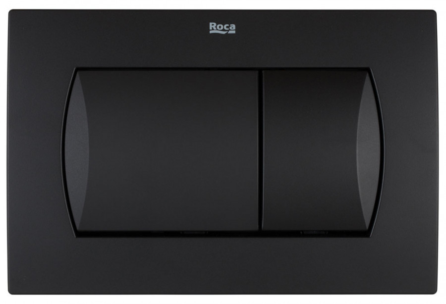 In-Wall Клавиша для инсталляции, двойная 62В, черный матовый. ROCA