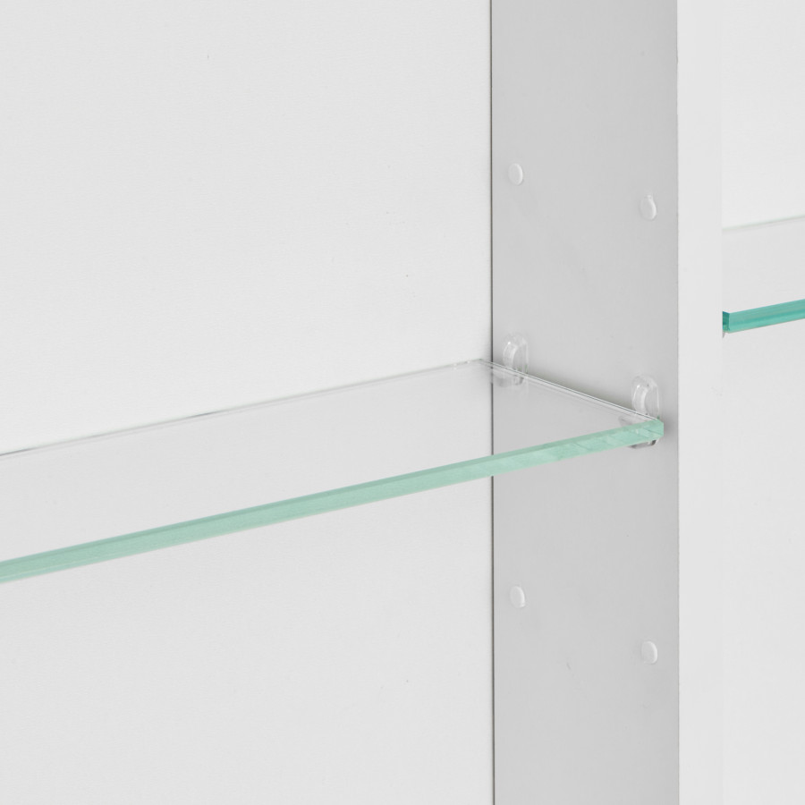 Зеркальный шкаф АСТИ 70, белый