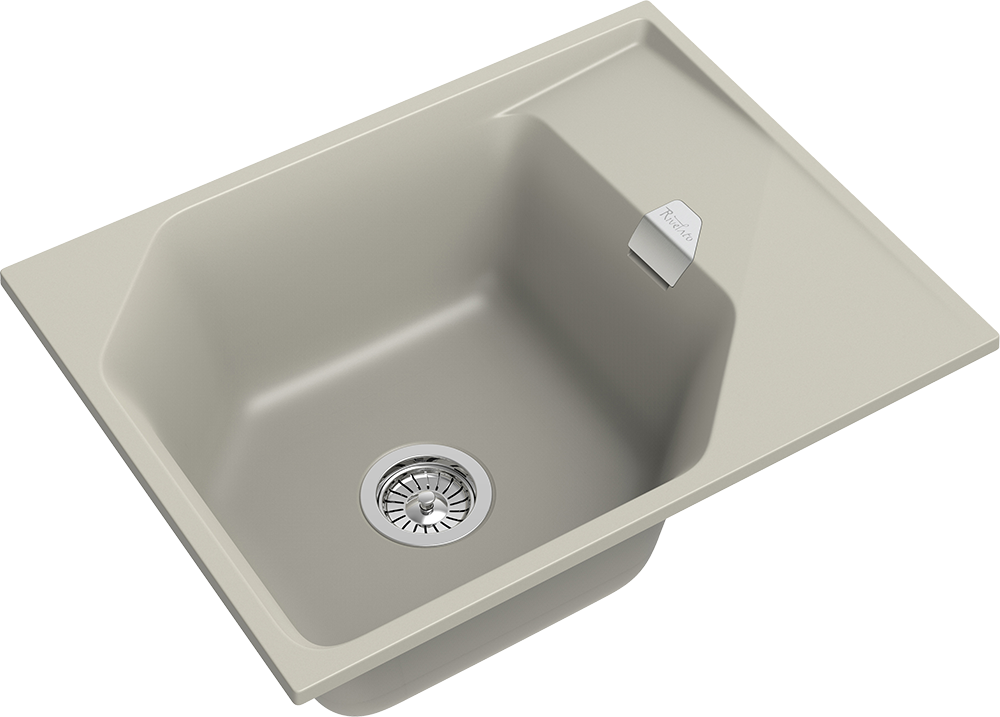 RIVELATO Мойка LOCUS 65  1-чаш 650*500 topazio арт.
