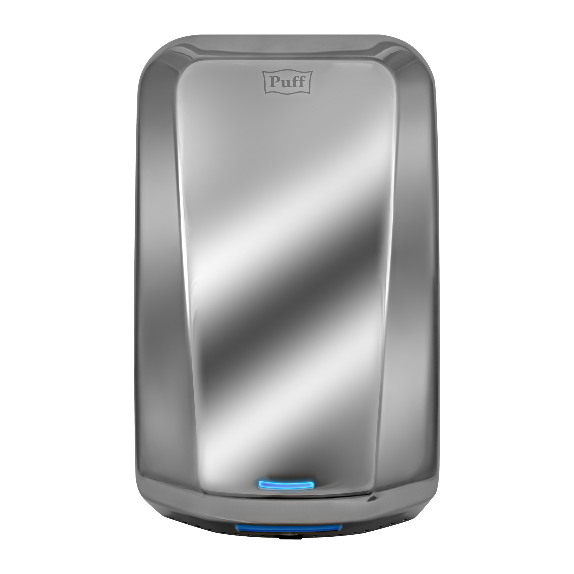 Электросушитель для рук PUFF-8995 высокоскоростной, антивандальный, хром 1,25 кВт (1401.330)