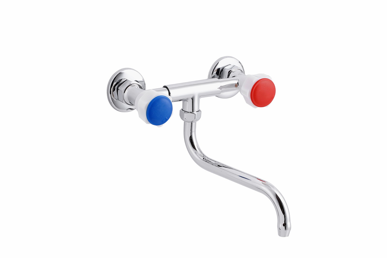 Смеситель для кухни ПРОФСАН ПСМ-108-К77 СТАНДАРТ-Б настенный тип См-МДРНр