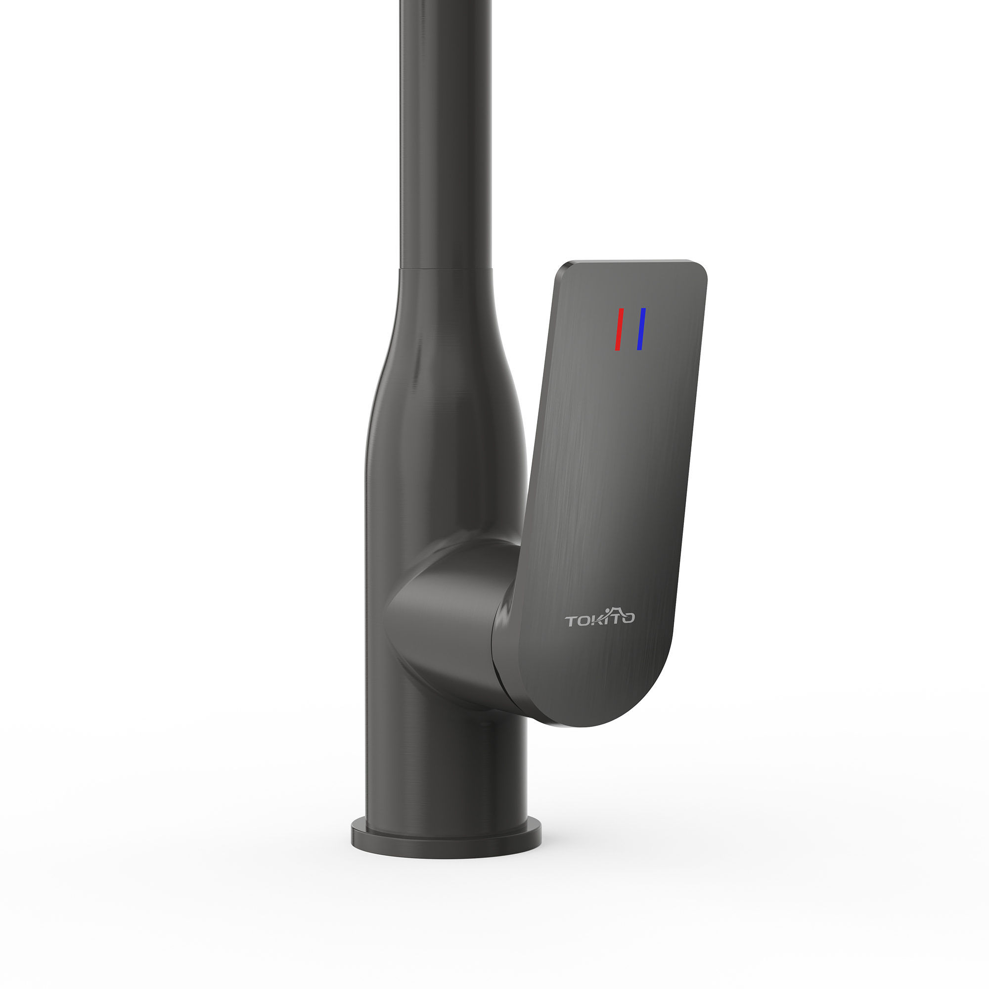 Смеситель для кухни TOKITO MITSUISHI вороненая сталь (TOK-MIT-1013GM)