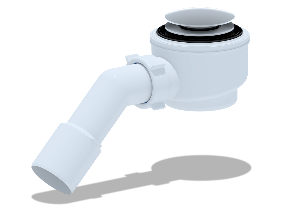 Сиф.для д/п 1 1/2**50/60 с п/т 45г.40*50 хр, клик-клак, грибок, сетка, ANI PLAST