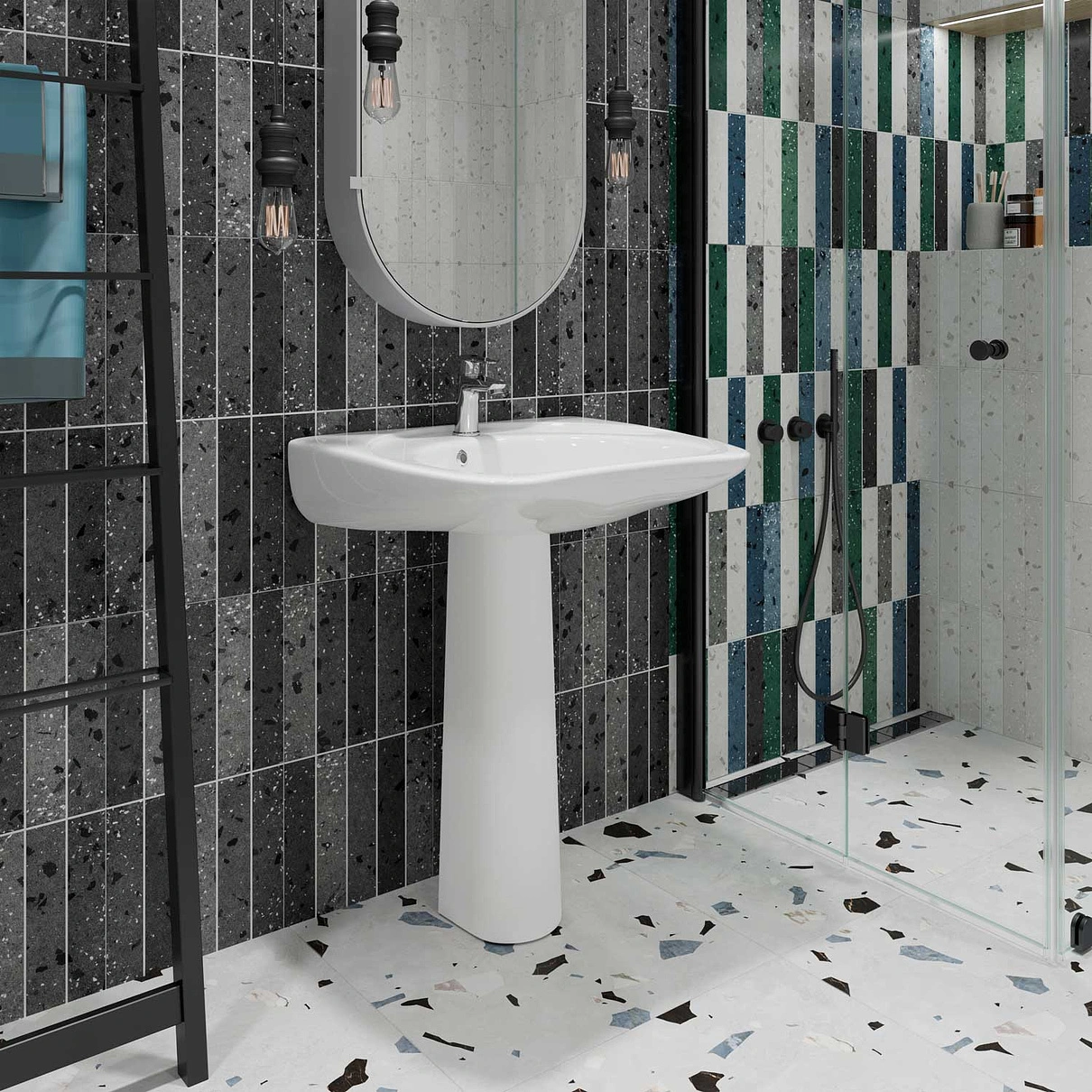 Раковина КЕРАМИН ИНКЛЮЖН 60 белый глянец CDB00021472 (4810531139010)