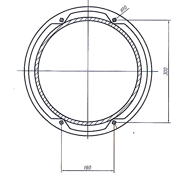Унитаз "Дачный" в упаковке ЛЗСФ
