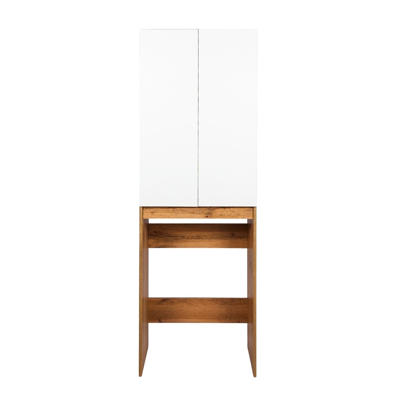 Шкаф-колонна для стиральной машины VIANT БОСТОН 65 напольный дуб вотан/белый (VBOS645-SHSM)