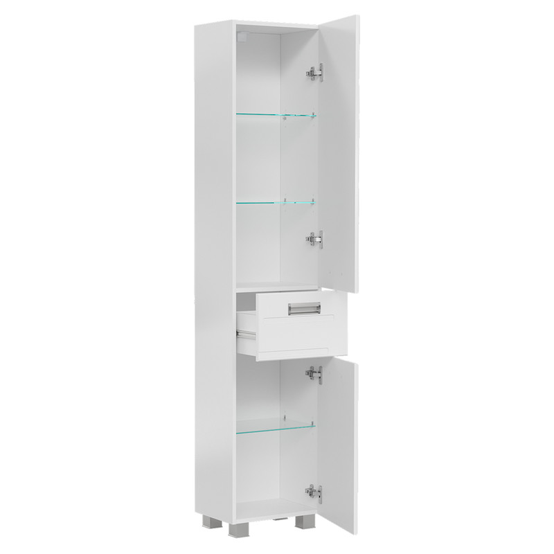 Пенал Джоли/Joli 40, напольный, белый, VOLNA