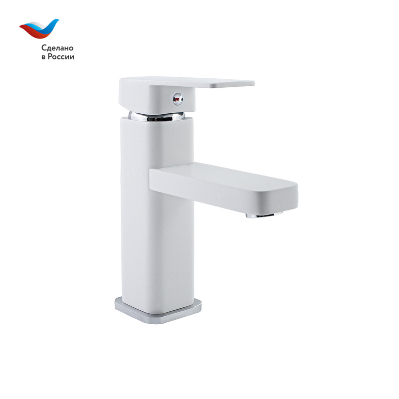 Смеситель для раковины СЛАВЕН Коттедж СЛ-ОД-Н1Б белый